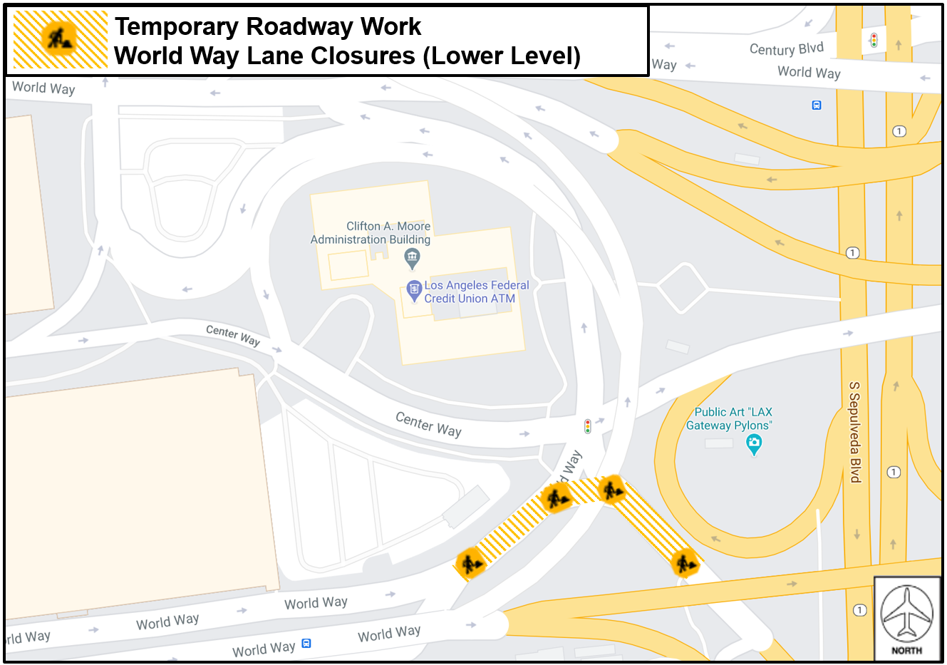 Closure Roadwork Map