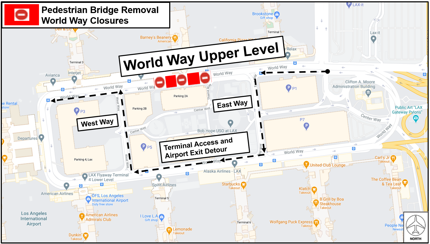 Closure Roadwork Map