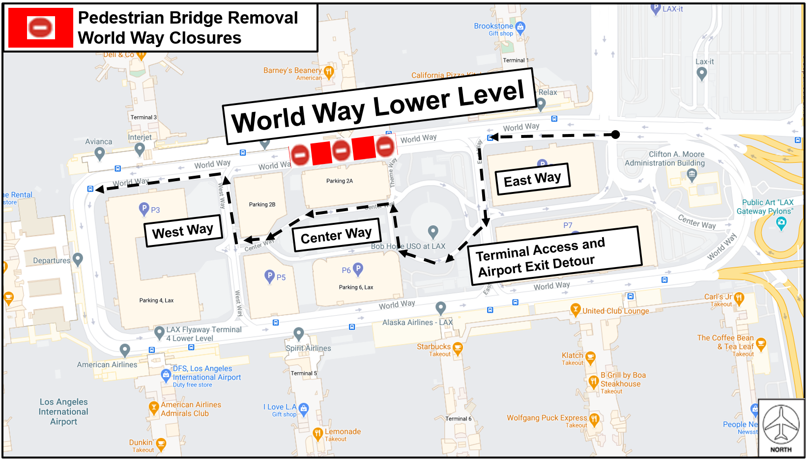 Closure Roadwork Map