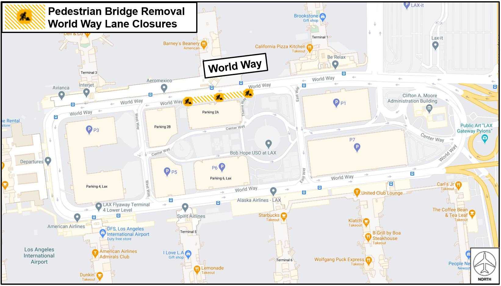 Closure Roadwork Map