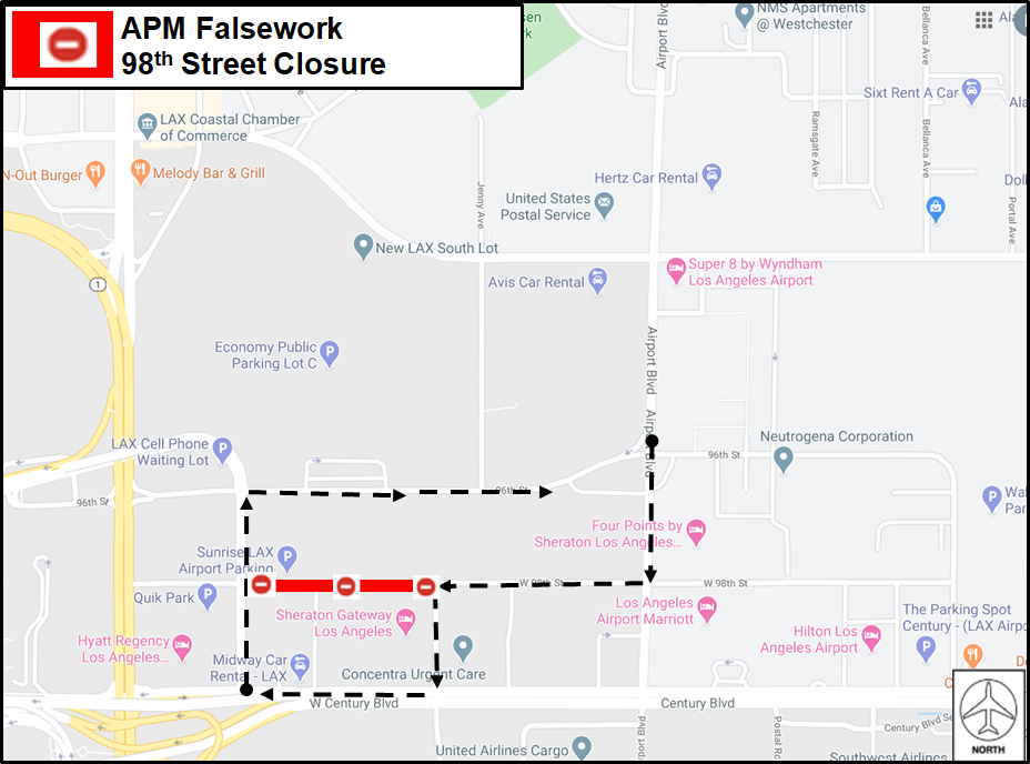 Closure Roadwork Map