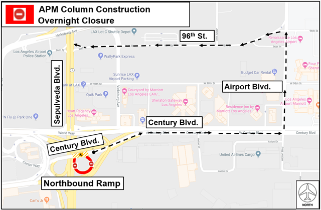 Closure Roadwork Map